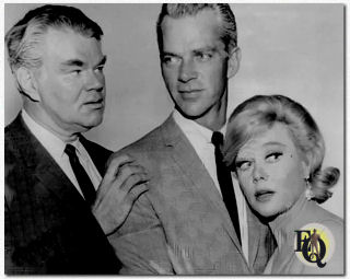 Glynis Johns en Keith Andes als man en vrouw in de hoofdrol in de komische TV reeks "Glynis" (Desilu, 25 sep. - 18 dec. 1963). Ook Mathews had een terugkerende rol als ex-agent Chick Rogers die bijstand verleent aan detective schrijfster en amateur detective Glynis Johns bij het oplossen in een reeks "whodunits".. Klik op de foto voor een clip...