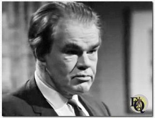 George Mathews als Amos Fitch in een TV episode van "Dark Shadows" uit 1966.