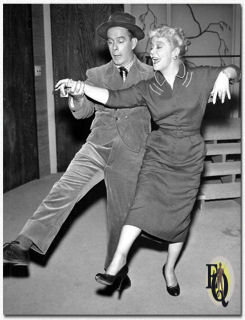 "December Bride" (CBS-Desilu, 1954-1959) Harry Morgan en Spring Byington (1958).