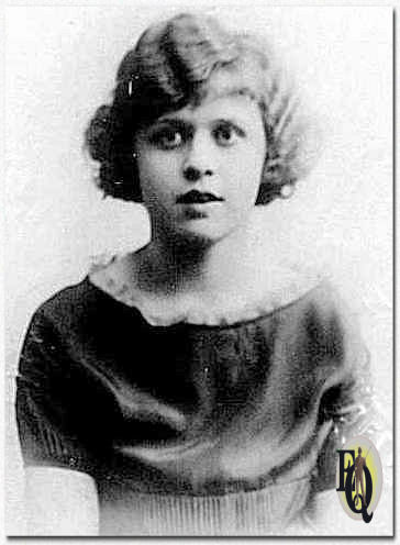 de jonge Elsa Hedwig (2 dec. 1902 -) uit Zweden. (ca.1922).