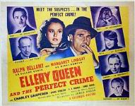 Ellery Queen and the Perfect Crime - Titelkaart voor de set van 8 lobby kaarten