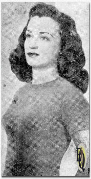 Queen's koningin - De  mooie Charlotte Keane is te horen als Nikki Porter, Ellery's secretaresse en vertrouwelinge, in CBS' "Adventures of Ellery Queen".