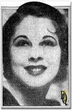 Finette Walker, late of the Washington D.C. Opera Company and of the musical revue, "The New Yorkers" is now heard and seen on the synchronized Columbia television and radio stations, W2XAB and W2XE respectively. This twenty year old soprano, sings in French, Spanish and Italian as well as in English (1929).