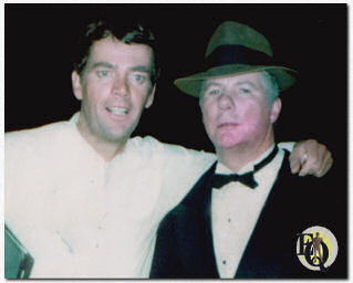 "Maestro" Jim Hutton (Ellery Queen) with Tom Reese (Sgt. Velie).