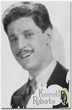 enneth Roberts, de nieuwe CBS-omroeper, is lokaal te horen via station WKRC in netwerkprogramma’s. Hij verruilde het toneel voor een carrière in de radio-uitzendingen ("Weekly Radio Dial", 28 mei 1931).