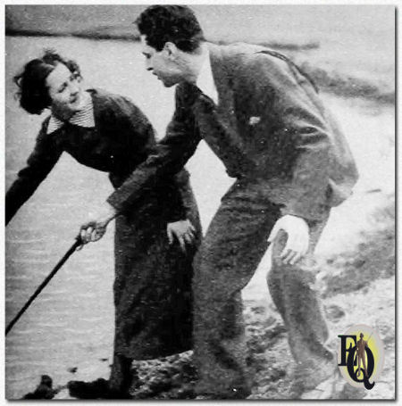 Connie Gates en Kenneth Roberts (Radio Stars, aug 1935). 