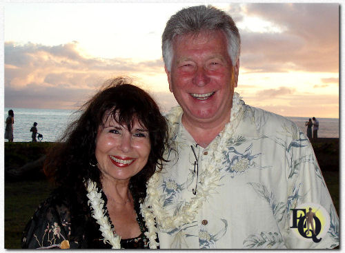 Glorious photo of Nina and David "being happy"&nbsp;