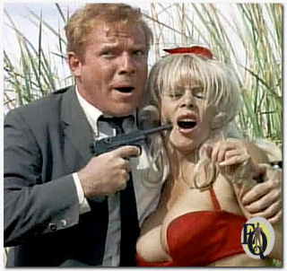 In "How Much Loving Does a Normal Couple Need?" (ook bekend als "Common Law Cabin") (Eve Productions, jul 1967), een sexploitatiefilm geregisseerd door Russ Meyer, "moest" Ken worstelen met Babette Bardot.
