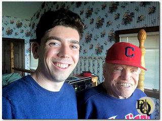  Samen met kleinzoon Brandon.