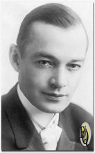 Publiciteitsfoto uit 1913 voor de acteur "James Guy Usher". 