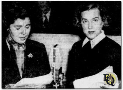 Radioluisteraars en critici in en buiten Connecticut zijn het erover eens dat Lily Lodge uit Westport het uitstekend deed in haar radiodebuut als dramatische actrice deze week op het Mutual netwerk, met een hoofdrol in "The Shadow". Samen met Lily speelt Gertrude Warner, voormalig Hartford meisje, de andere vrouwelijke hoofdrol. ("Sunday Herald", 17 dec. 1950).