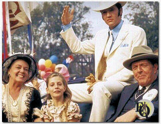 Bill Zuckert as Mayor Gilchrist opposite Elvis in "The Trouble with Girls" (1969).