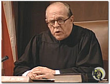 Zuckert as Judge in the 1973 "Kojak" Pilot " The Marcus Nelson Murders".