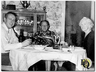 Bill Zuckert (From L to R) with his parents Bill Sr. and Ellen Hughes Zuckert (exact date unknown) - Courtesy Kymm Zuckert