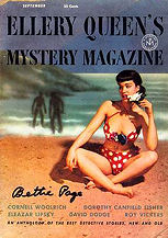 Vroege omslagen bevatten werk van Salter en anderen. Na verloop van tijd werden ook foto's gebruikt waaronder deze foto van de pinup  Bettie Page (9/53)